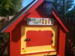 Vintage chicken coop