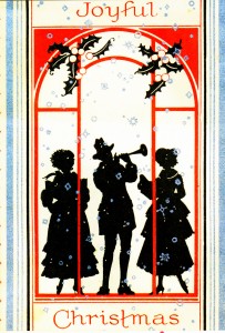 vintage christmas card