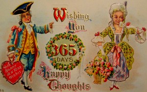 Vintage holiday card