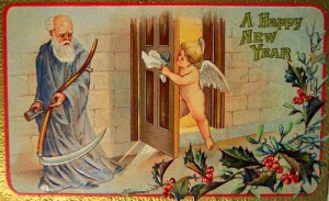 old greeting card
