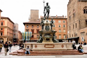 City Center of Bologna, Italy