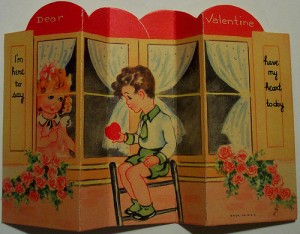 old valentines from earlier times