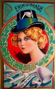 old greeting cards for st. patricks day