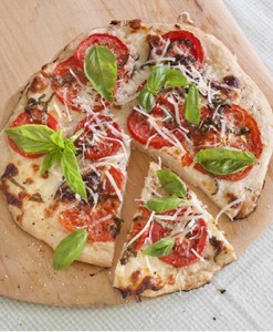 local foods top pizza