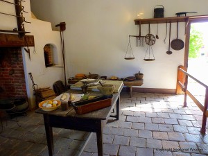 18th century restored kitchen