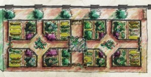 edible garden design