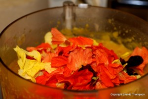 edible flower soup