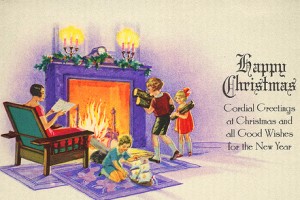 old christmas cards