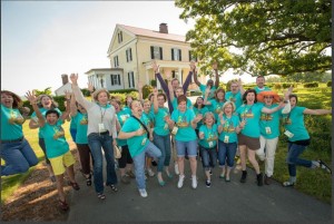 Bloggers from across nation participated in Garden2Blog13 at P. Allen Smith's home.