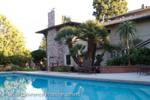 A swimming pool was part of Billy Goodnick garden design.