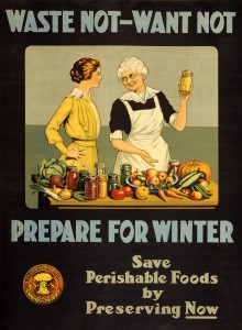 Harvest time poster from WWI