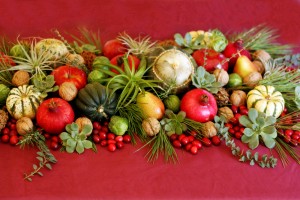 Post image for An Edible Seasonal Tablescape