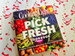 the cooking light pick fresh cookbook makes a great holiday gift.