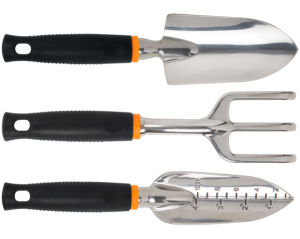This Fiskars 3-piece Softouch tools will help you grow your own popcorn