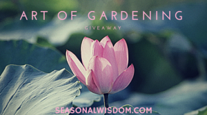 The Art of Gardening Giveaway cover