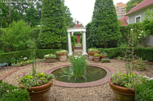 P. Allen Smith courtyard garden