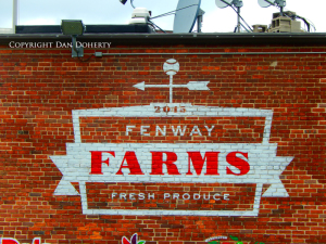 Fenway Farms sign in Boston